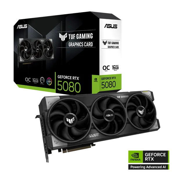Card màn hình ASUS TUF Gaming GeForce RTX™ 5080 16GB GDDR7 OC Edition